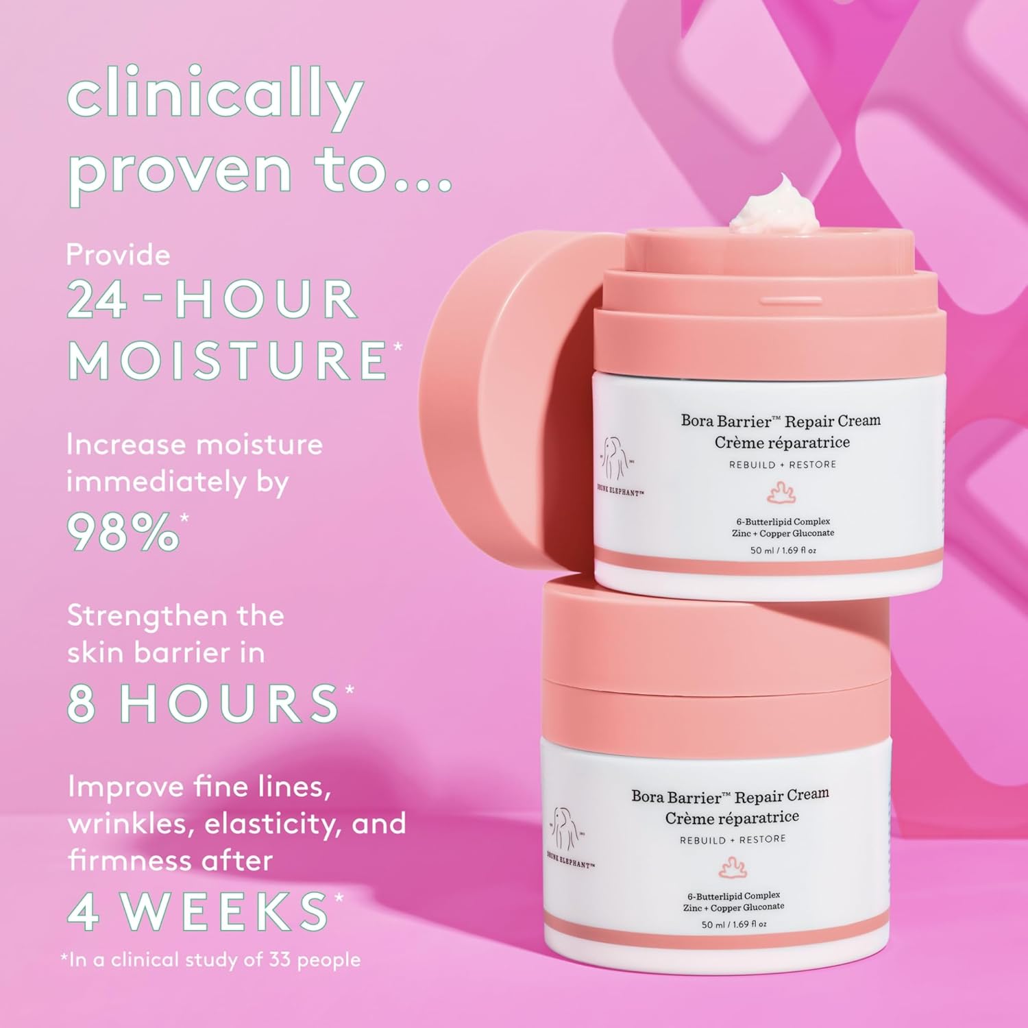 Drunk Elephant Skincare Chronicles - Travel Size Moisturizer Trio - Clean Clinical Skincare - Cruelty-Free - Dermatologist-Tested - Free of Essential Oils, Silicones, and Fragrance
